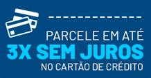 Parcele sua locação em até 3X sem juros